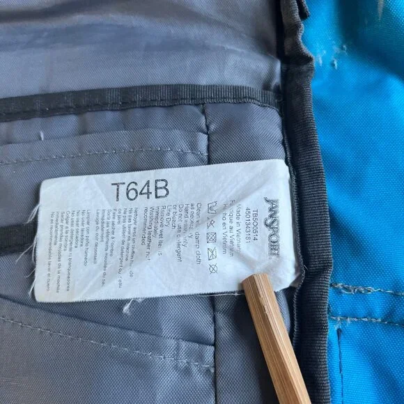 Jansport Skip Yowell Ballard Outdoor Day Backpack Logo Hiking Rugged Retro Nylon - Picture 4 of 16